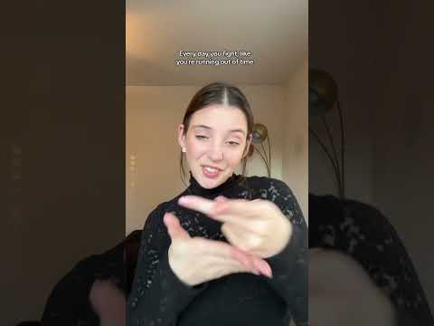 “Non Stop” Hamilton, ASL Cover ⭐️ (TikTok): Lizzytharris